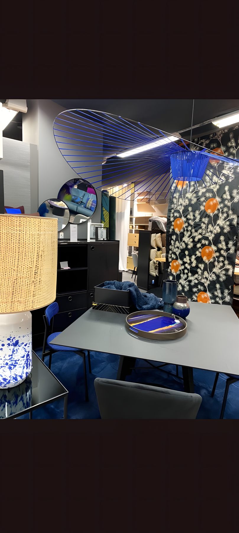 Luminaires — suspension et lampe de table